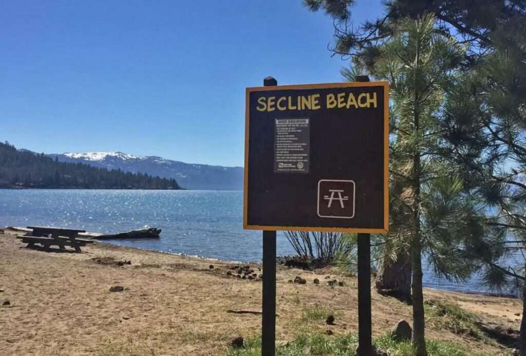 Secline Beach in Kings Beach